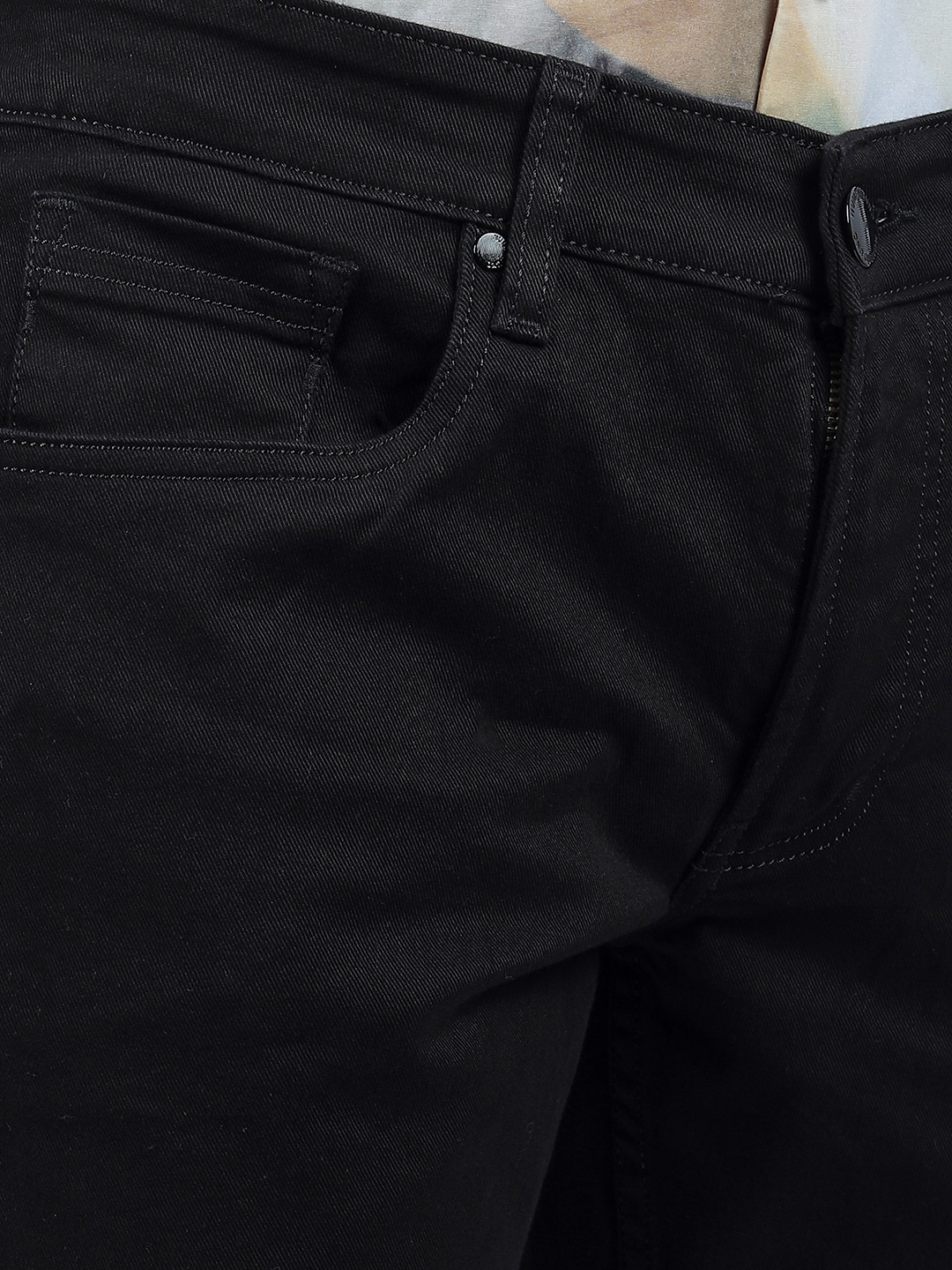 Numero Uno Men Solid Black Jeans